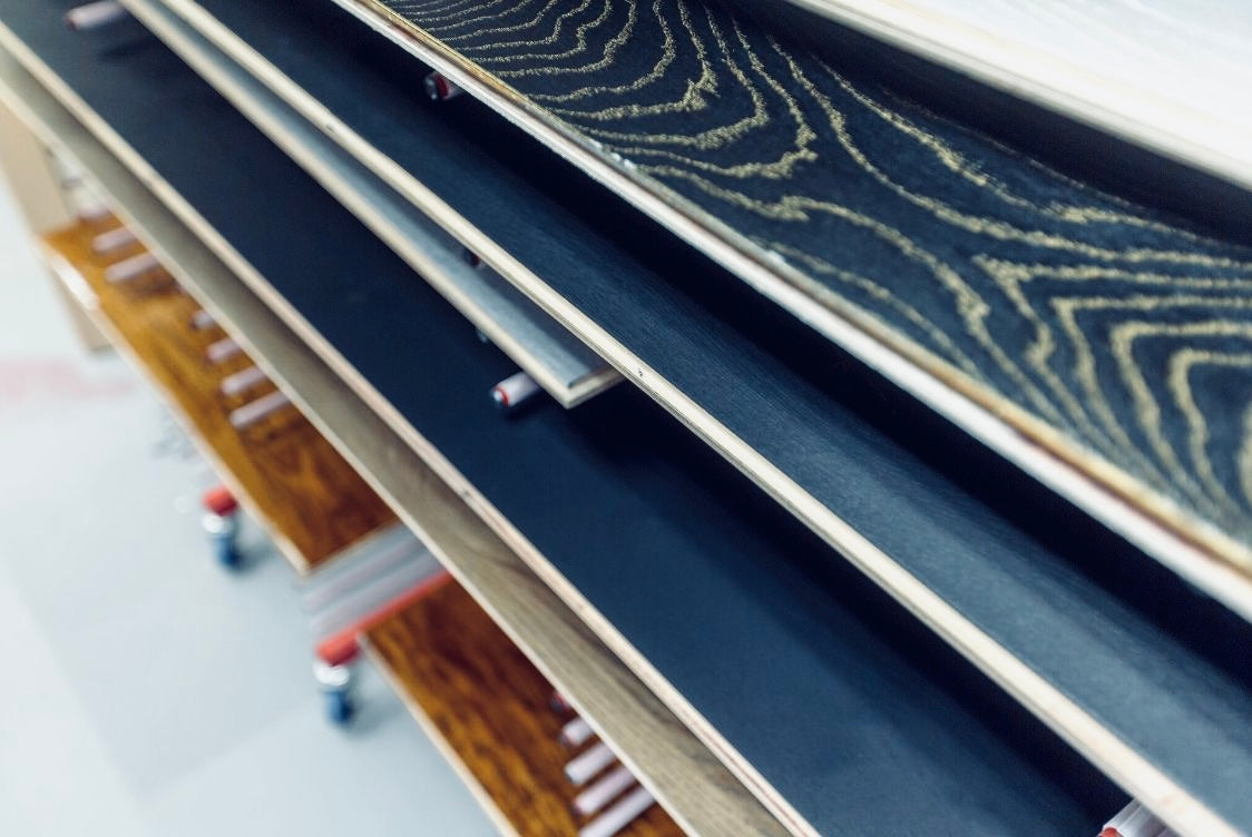 Engineered wood flooring