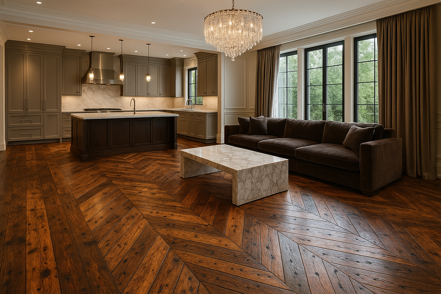 more reclaimed and more fancy