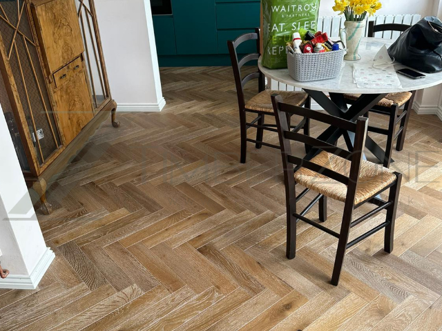 Engineered wood flooring