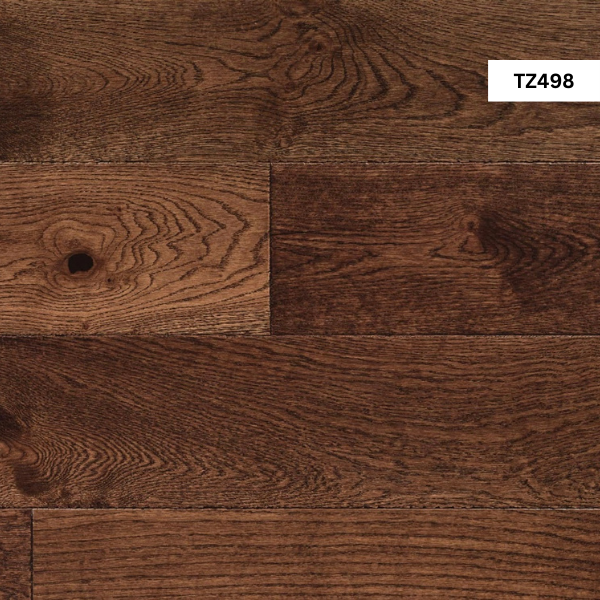 High-quality engineered wood flooring sample 