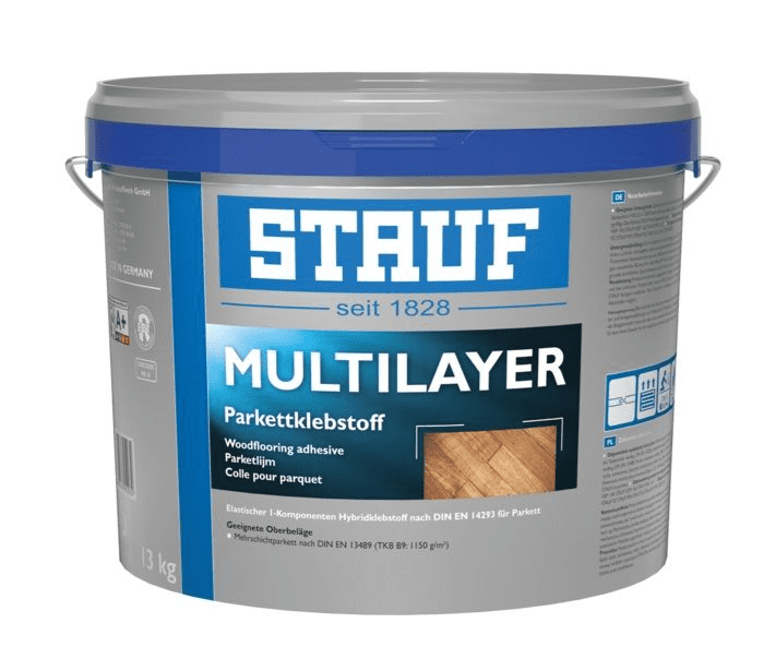 Stauf Multi Layer MS Polymer Flexible Wood Floor Adhesive 13kg