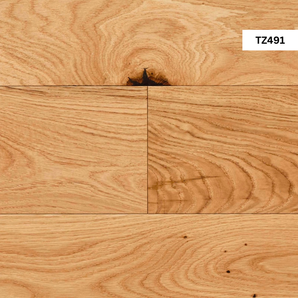 TZ491 Natural Brushed Oiled Engineered Oak